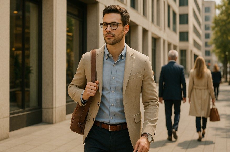 vestimentatia face diferenta stilul business casual pentru barbatul modern in 2025